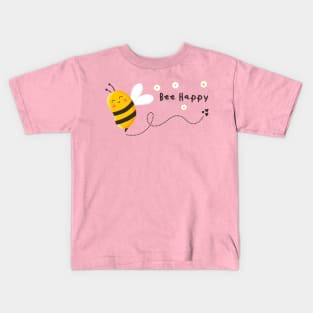 Bee Happy :) Kids T-Shirt